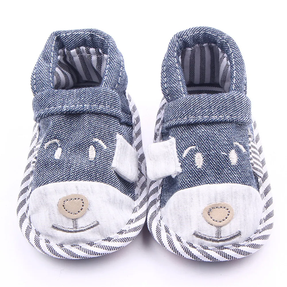 Causal Lovely Bear Kids Shoes Soft Prewalker Baby First Walker Baby