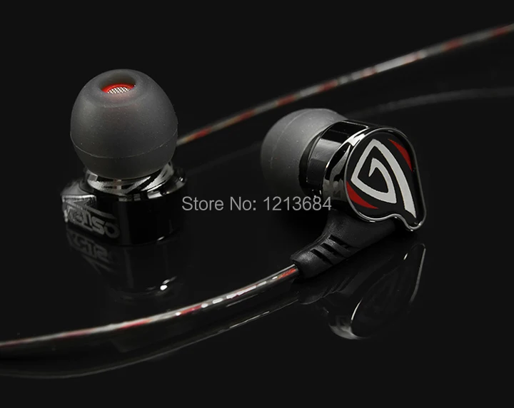 Коробка! Ostry KC06A 10 мм двухкамерные динамические Hi Fi наушники с супер басами и