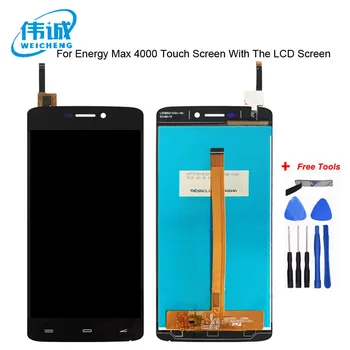 

WEICHENG for Energy sistem Energy phone Max 4000 LCD Display With Touch Screen Digitizer Assembly +tools