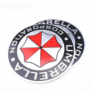 

3D aluminum car stickers biohazard decals badges decorative badges for Nissan Teana X-Trail Qashqai Livina Sylphy Tiida Sunny