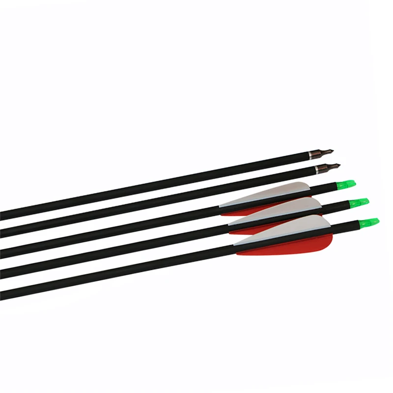 Lot de 12 flèches Buck Trail Ebony 5.2 en carbone | Gengis