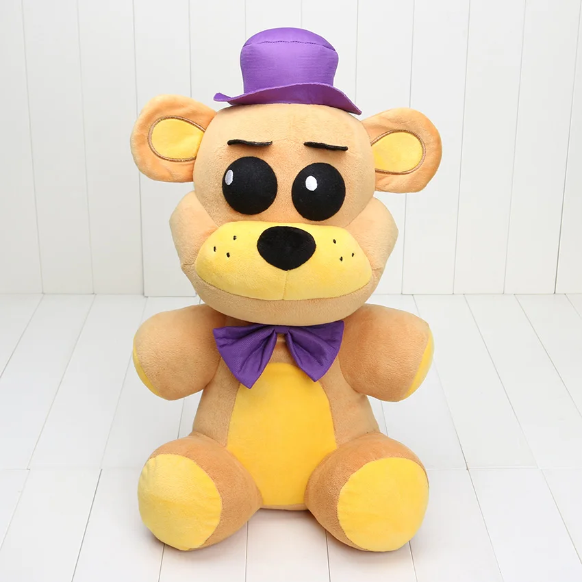 1" 45 см Five Nights At Freddys плюшевые игрушки лисица Фредди медведь Чика мангл Бонни плюшевые мягкие fnaf Куклы Игрушки для Рождественский подарок - Цвет: Nightmare bear 45cm