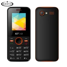 Оригинальный серво телефон 1,77 дюймовый Dual SIM карты GPRS Spreadtrum6531DA мобильный телефон вибрации внешнее FM-радио GSM мобильный телефон
