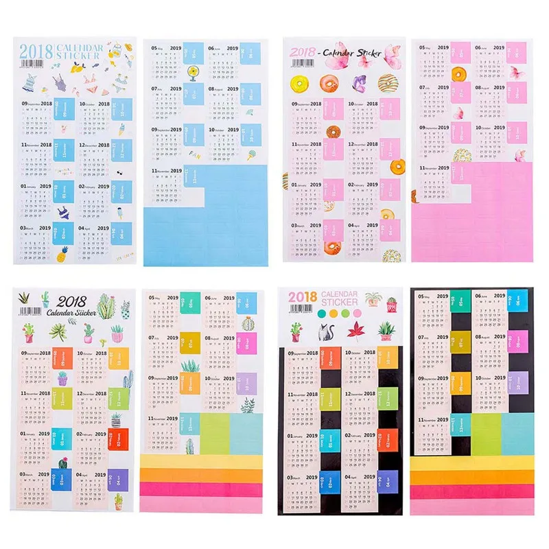 aliexpress com buy 2pcs set 2018 9 2019 11 cartoon unicorn