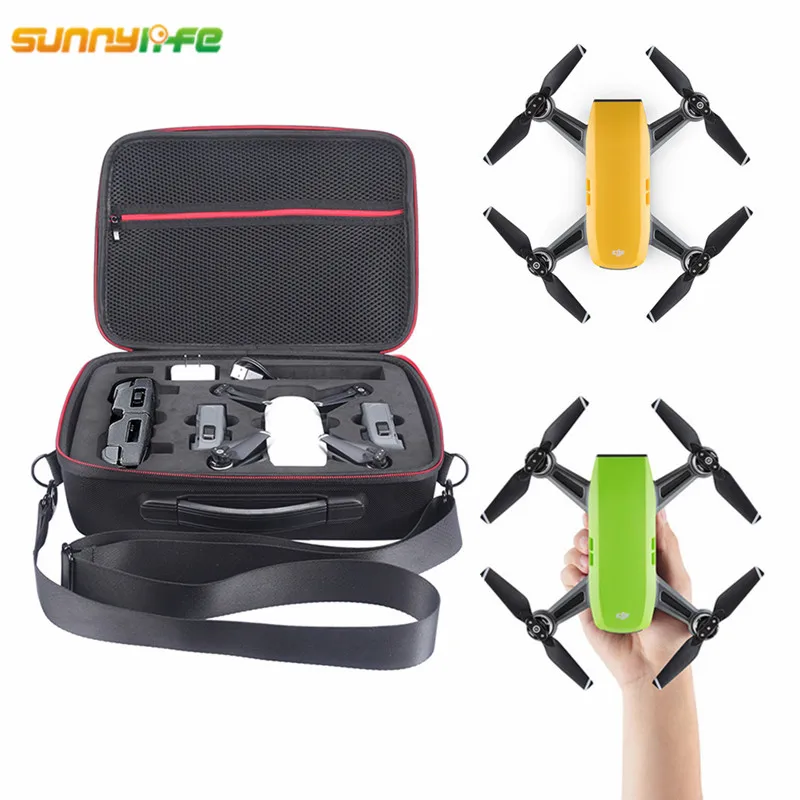Sunnylife DJI Spark Bag Portable Suitcase Handbag EVA Lining Carrying Case Storage Box for Drone | Электроника