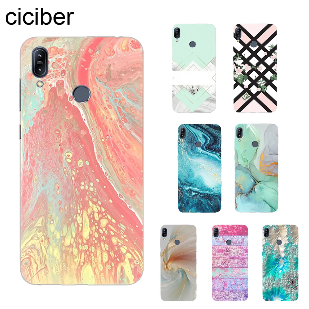 

ciciber Fashion Marble Stripe Cover For ASUS Zenfone Max Pro M1 ZB601KL ZB602KL Max Pro M2 ZB631KL ZB633KL Phone Cases Soft TPU