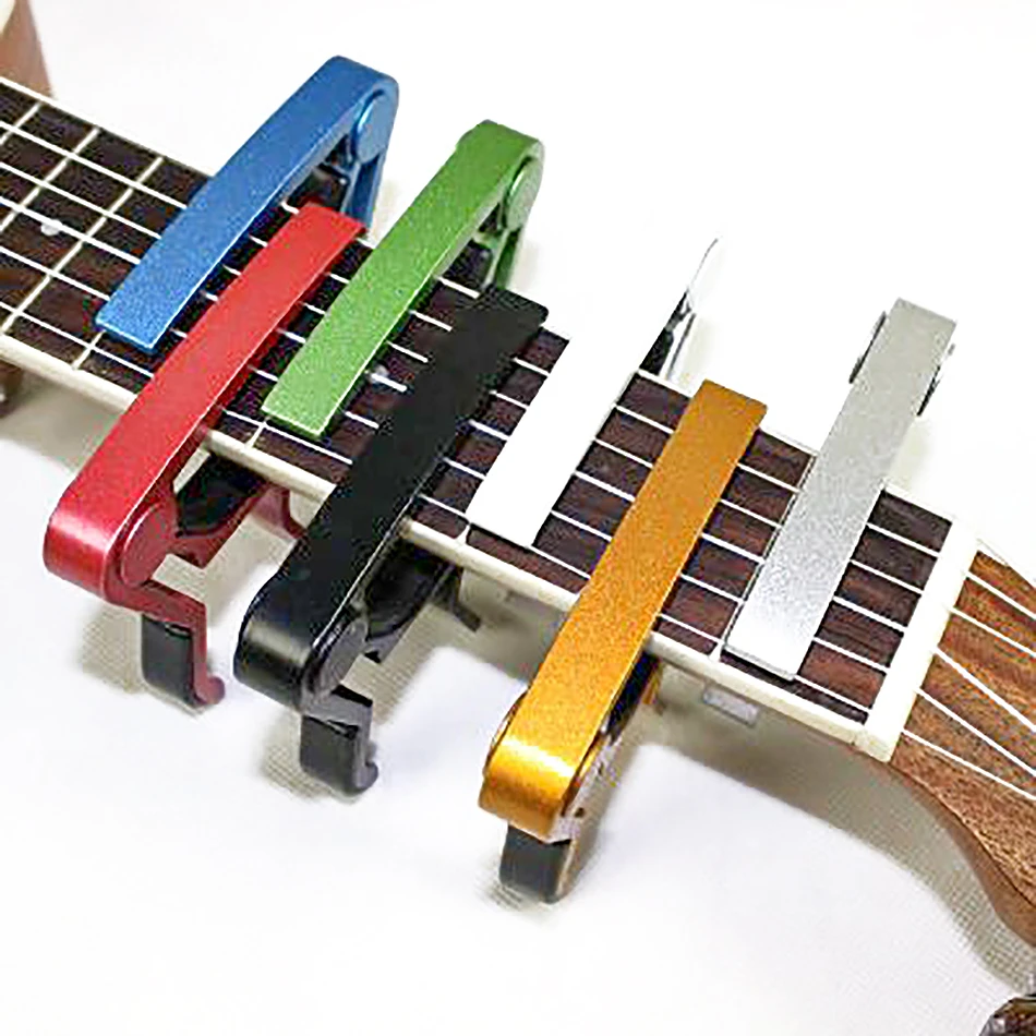 Yueko Berkualitas Tinggi Capo Gitar Akustik Gitar Listrik Capo Bass Ukulele Capo Premium Bahan Logam Capo Musik Hadiah Guitar Parts Accessories Aliexpress
