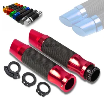 

7/8" 22MM Universal Motorcycle Street & Racing handle Bar Handlebar Grips Fit For YAMAHA XMAX NMAX 125 200 250 300 400 2017 2018