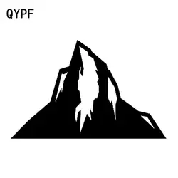 QYPF 17,8 см * 11,4 см возвышающиеся Mountain группа счастливый Виниловые Автомобиля Стикеры нежный Окно Наклейка C18-0309