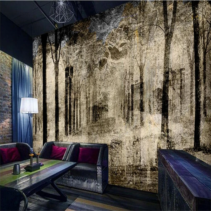 Téléchargement gratuit Images Beibehang Grand Papier Peint Personnalise Mural Abstrait Retro dernière par