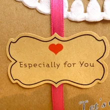 240 шт/Партия DIY декоративная наклейка крафт-бумага "специально для вас" декоративная наклейка герметизирующий ярлык выпечки пакет украшения торта