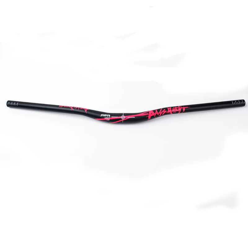 Pass Quest DH FR руль для горного велосипеда из алюминиевого сплава 31,8X780 мм угол 25 мм MTB руль для горного велосипеда AL6061-T6 алюминий - Цвет: black pink