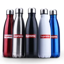 350 moda supremo termo botella de coca cola de 750 ml termos termos taza hervidor de bolos para yoga ciclismo deporte al aire libre viajes