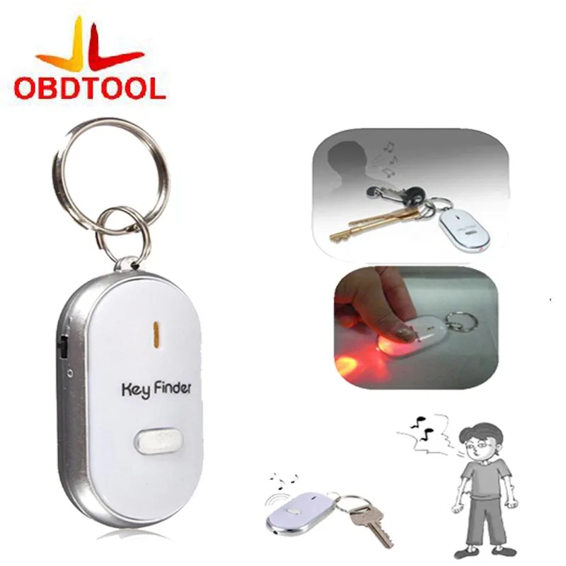 Prix pour Haute Qualité Anti-Perdu Clé De Voiture Capteur Finder Locator Trouvez Les Clés Perdues Chain Keychain Whistle Sound Control 5 pcs/lot Prix pour Haute Qualité Anti-Perdu Clé De Voiture Capteur Finder Locator Trouvez Les Clés Perdues Chain Keychain Whistle Sound Control 5 pcs/lot