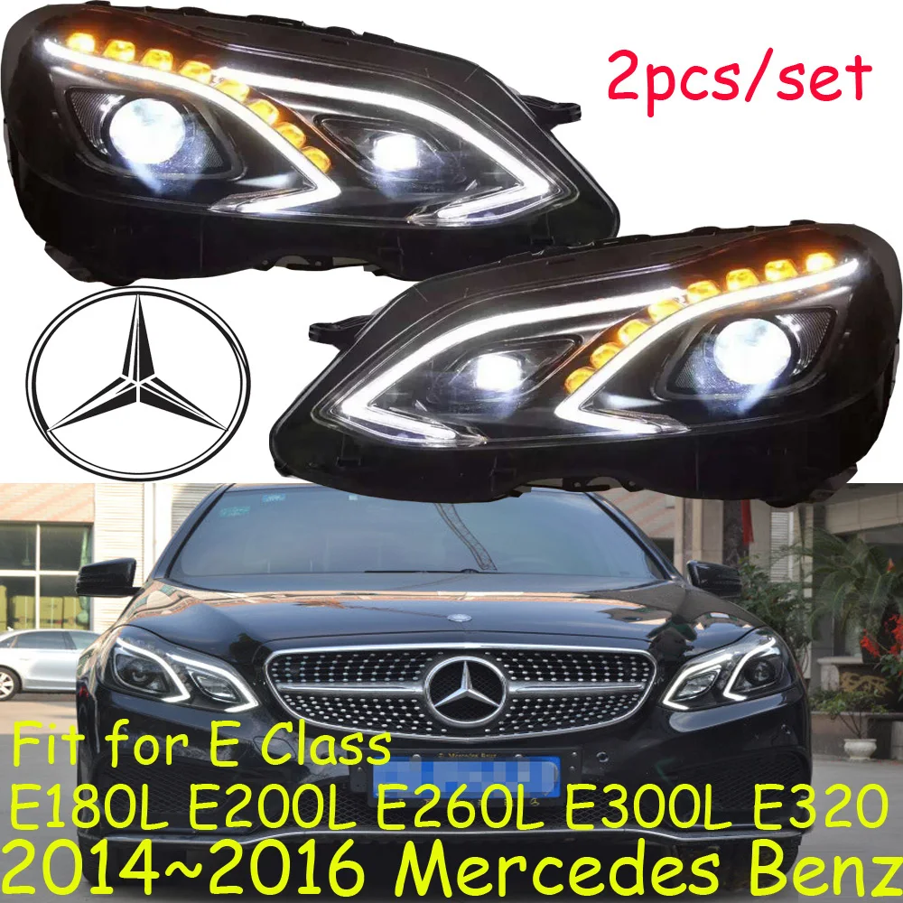 

LED car bumper headlamp W212 headlight,car styling,E180L E200L E260L E300L E320,2014~2016,car accessories, E300L fog light