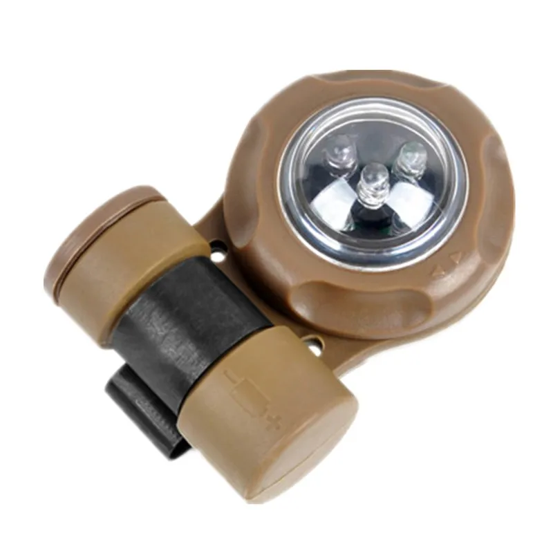 Tactical helmet lamp VIP Light IR Seals Version 2 X IR  3 X Green Light black DE2 (1)
