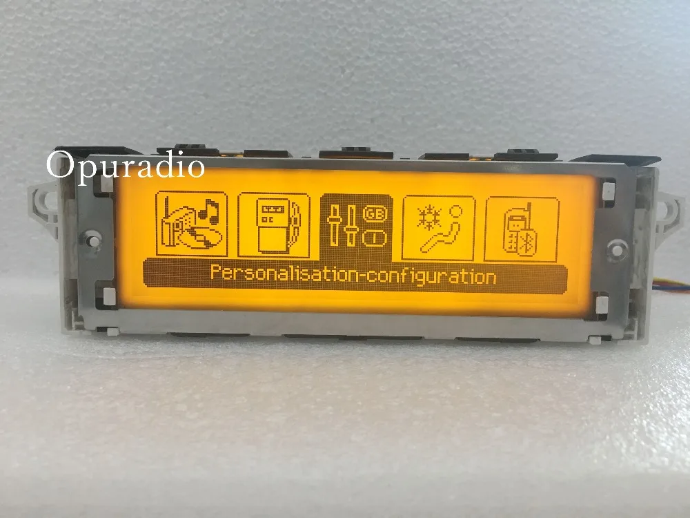 Peugeot Yellow LCD display  (6)_
