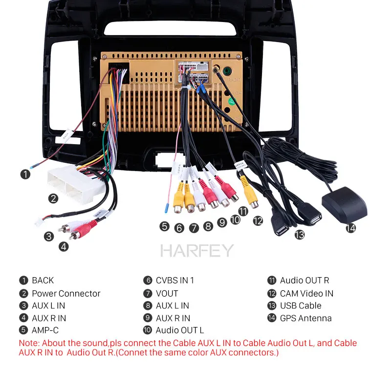 Best Harfey 9 inch Android 8.1 GPS Navigation Radio for Hyundai Elantra 2007-2011 HD Touchscreen with WIFI support Carplay SWC 3G 4
