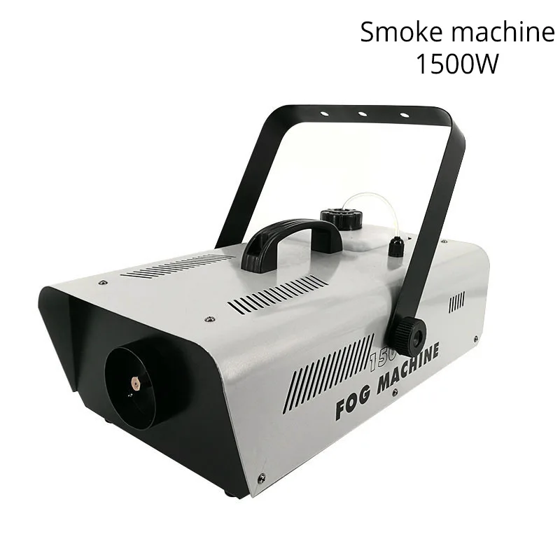 1500 Вт дымовая машина, с дистанционным управлением DMX 512(проводное управление) или без DMX 512 дымовая машина сценическая противотуманная машина быстрая - Цвет: Smoke Machine 1500W