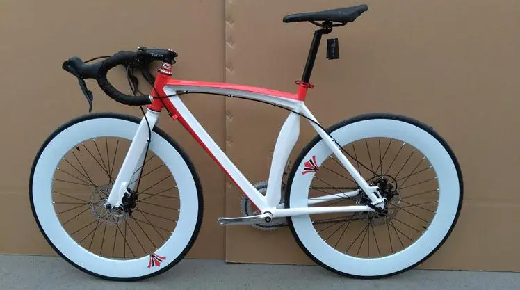 Kalosse Road bicycle 70mm wheels 700C *23 tires man and woman 52cm Road bike 18/20/22 speed road bike