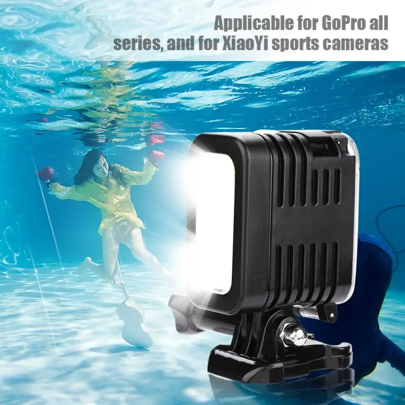 LED Studio Video Camcorder Fill Light Lamp Diving Underwater 30M