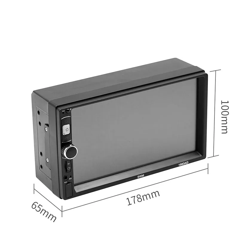 Двойной Din 7 дюймов экран автомобиля MP5 мультимедийный плеер Радио Bluetooth gps wifi FM