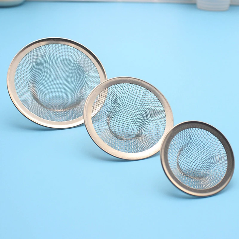 Best 3pcs S M L sink filters mesh colanders sewer filter sink strainers bathroom drain outlet kitchen sink strainer floor drain net