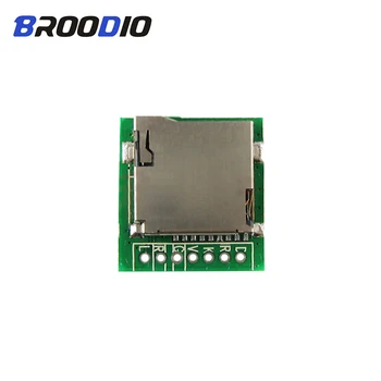 

Mini MP3 Decoder M2801002 MP3 Decoder Board Support WAV Format TF Card MP3 Decoding Module With EQ Function