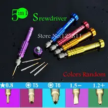 5 в 1 отвертка(10 шт.) для iPhone samsung высокая твердость, категория "сделай сам" Pentalobe 0,8 точность S2 отвертка бит мульти