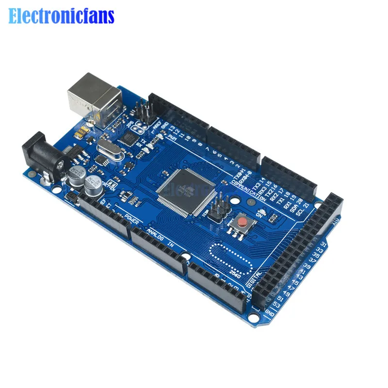5В Замена ATMega8U2 модуль MEGA2560 MEGA 2560 R3 ATMEGA16U2 ATMEGA2560 16AU плата с USB кабелем|Интегральные