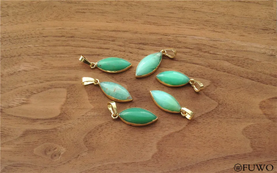 Chrysoprase Pendant 9