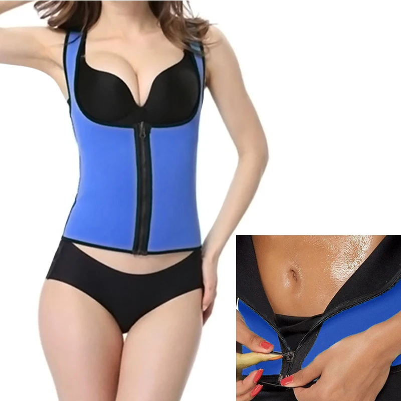 shapewear for dresses Neoprene Body Shaper Slimming Waist Trainer Cincher Vest Women 2022 New leonisa shapewear