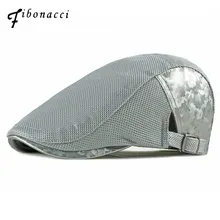 Фибоначчи Новая летняя сетчатая Лоскутная газетная Кепка винтажная Классическая Кепка для мужчин и женщин плюща плоская кепка береты шапки