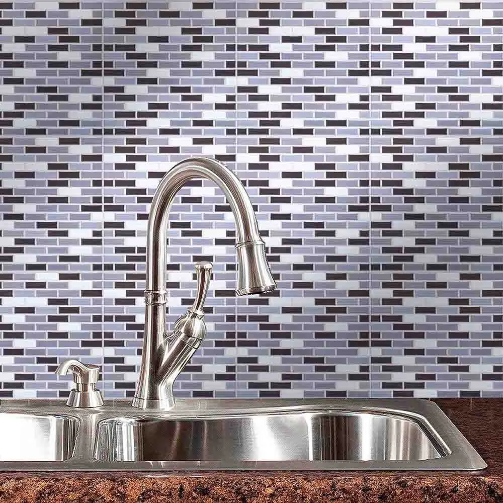 3D New DIY Kitchen Mosaic Tile Wallpaper 3D Wall Stickers Home Decor Waterproof PVC Bathroom Self Adhesive Contact Paper
