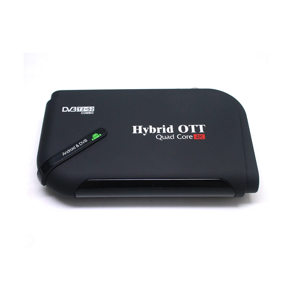 Vmade 2019 Новый Android и DVB T2 + S2 комбо ТВ получатель 1 GB 8 Smart S905D 4 ядра H.265 MPEG 1/2/4