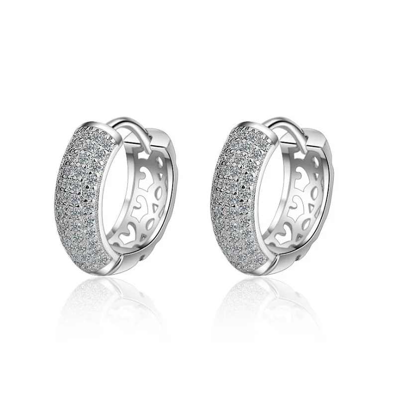 2018 New Arrival Wholesale Fashion 925 Sterling Silver Earrings For