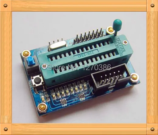 Free Shipping!!! 5pcs Atmega8 System Board / AVR system board ISP interfaces +8 light water send four sets of studs | Электроника