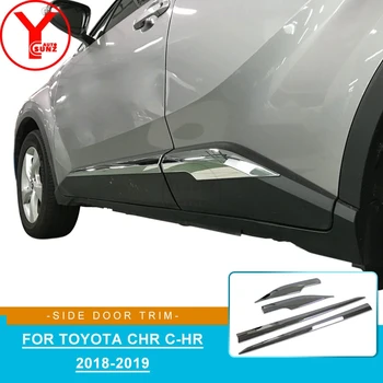 1PCS Chromed Front Grill Grille Moulding Trim trims Decorate Trim For Toyota C-HR 2017 2018 2019 2020