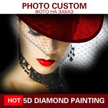 Фото на заказ! Женские туфли-лодочки! алмазная вышивка! Алмазная живопись 5D «сделай сам»! Сделайте свой собственный Алмаз Картина Полная площадь Алмазная вышивка