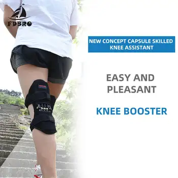 

FDBRO 2019 New 1pair(2pcs) Sport Spring Knee Strap Mountain Climbing Running Knee Booster Knee Pad Knee Joint Protection Band