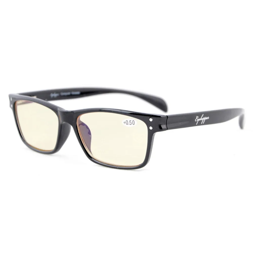 

CG090 Eyekepper Reader Quality Spring-Hinges Sport Style Computer Reading Glasses Computer Glasses Eyeglasses Yellow Tinted Lens