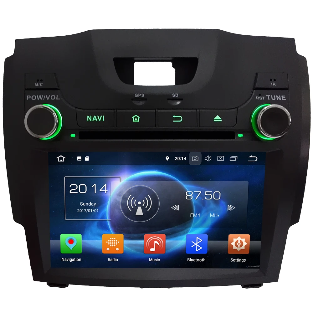 Clearance Octa Core 4G Android 8.1 4GB RAM 64GB ROM Car DVD Multimedia Player For Chevrolet S10 Colorado Trailblazer LTZ/Isuzu D-Max MU-X 0