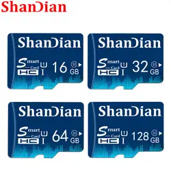 SHANDIAN карта памяти EVO 32G 95 МБ/с./с SDHC MicroSD 64 ГБ 8 ГБ 16 ГБ 4 к Micro SD TF