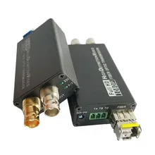 ProAV SDI Fiber Optical Transmitter Receiver With Switch Quantity Signal 1080P HD-SDI Fibra Optic To BNC Coaxial Converter 20km