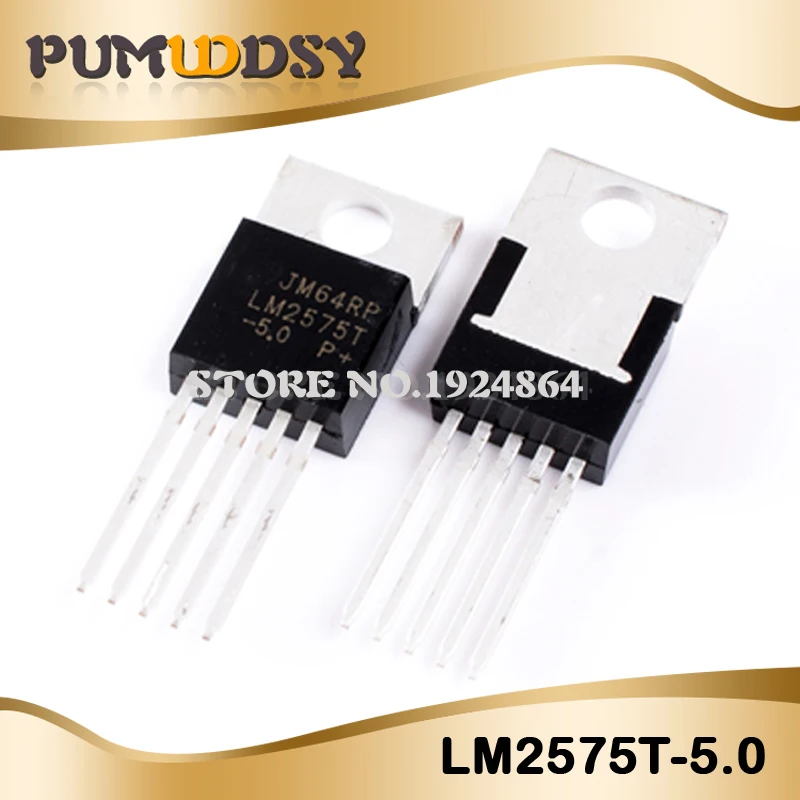 10PCS IC NSC TO-220 LM2575T-ADJ