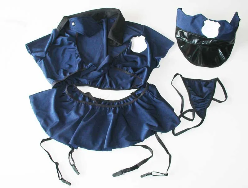 4 шт./компл. Сексуальная Женская фотоформа для косплея|uniforme sexy police|sexy lingerie policeuniform