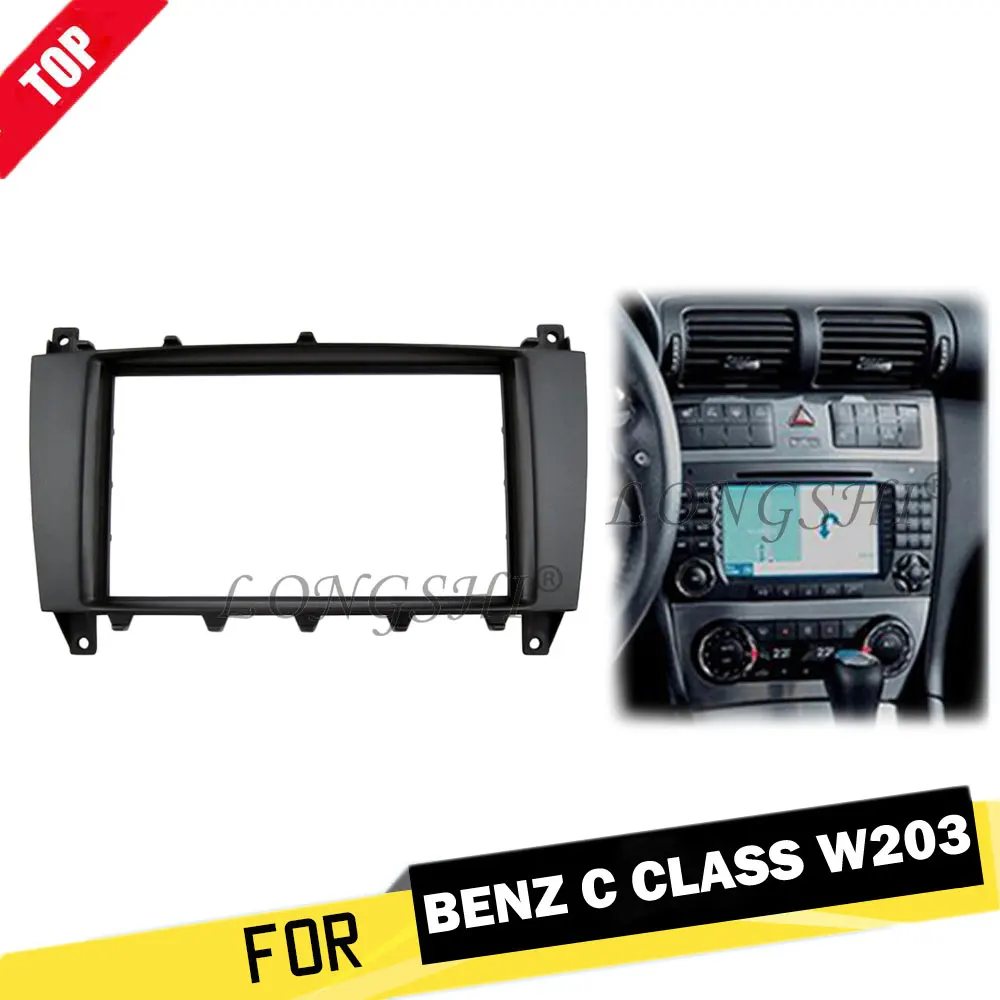 Автомагнитола LONGSHI 2Din для Mercedes BENZ C CLASS W203 2005 2009|Панели| |
