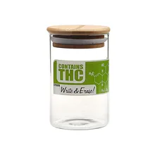 Для курения Dogo Carb крышка инструмента стеклянная нижняя широкая горлышко банка 420 710 банка контейнер для хранения сухих трав герметичный контейнер