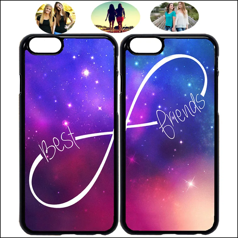 Pretty Starry Sky BFF Best Friends Matching Phone Case Cover For iPhone