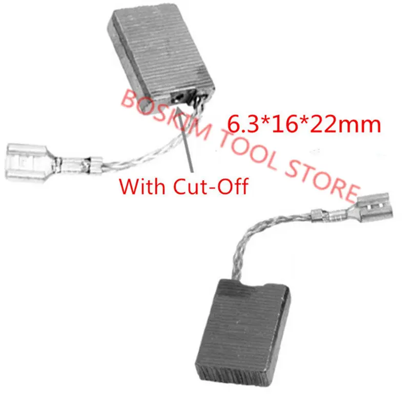 Recambio de escobillas de carbono para Bosch 025, amoladora angular, GWS 18  20 25 180 230 1607014130|Accesorios para herramientas eléctricas| -  AliExpress
